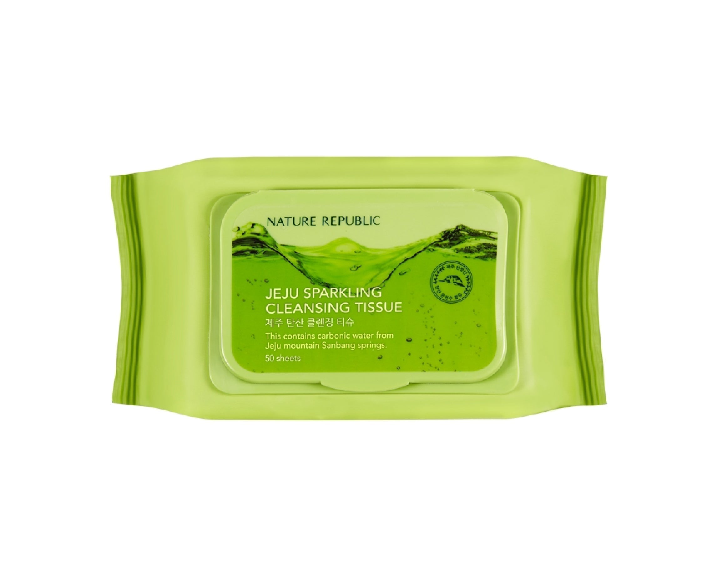 Nature Republic - Jeju Sparkling Cleansing Tissue (peceta të lagura)