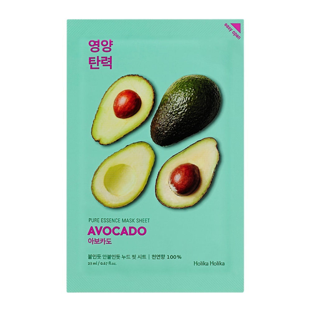 Holika Holika Pure Essence Mask Sheet – Daily Sheet Mask for Instant Hydration + Fresh, Glowy Skin (Multiple Variants)