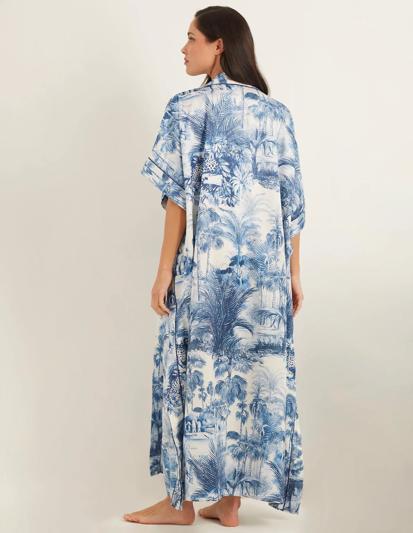 Full-long kimono - Jouy