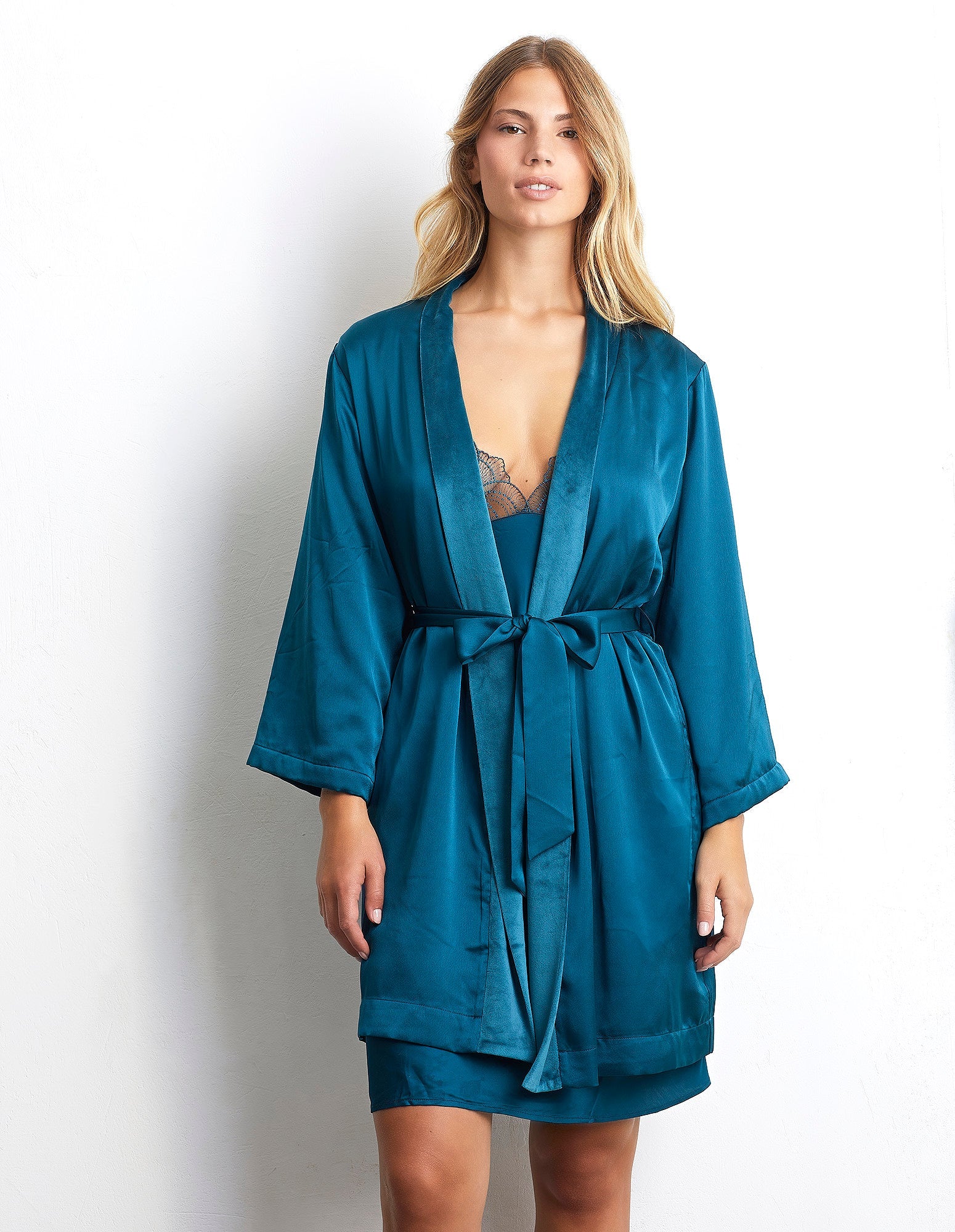 Emerald touch - Woman Kimono