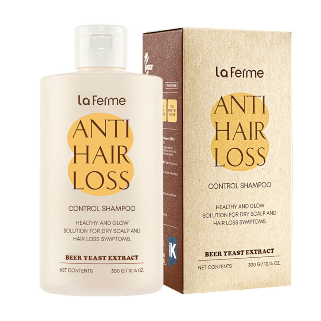 LaFerme Anti Hair Loss Control Shampoo 300ml – shampo kundër rënies së flokëve për forcim dhe kujdes të përditshëm nga Bassko.