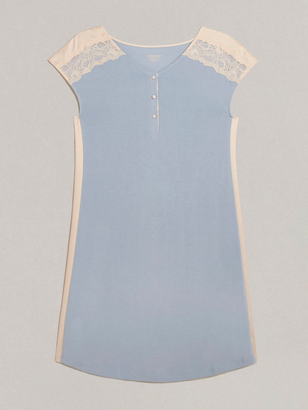 Short-sleeve nightshirt - Magnolia