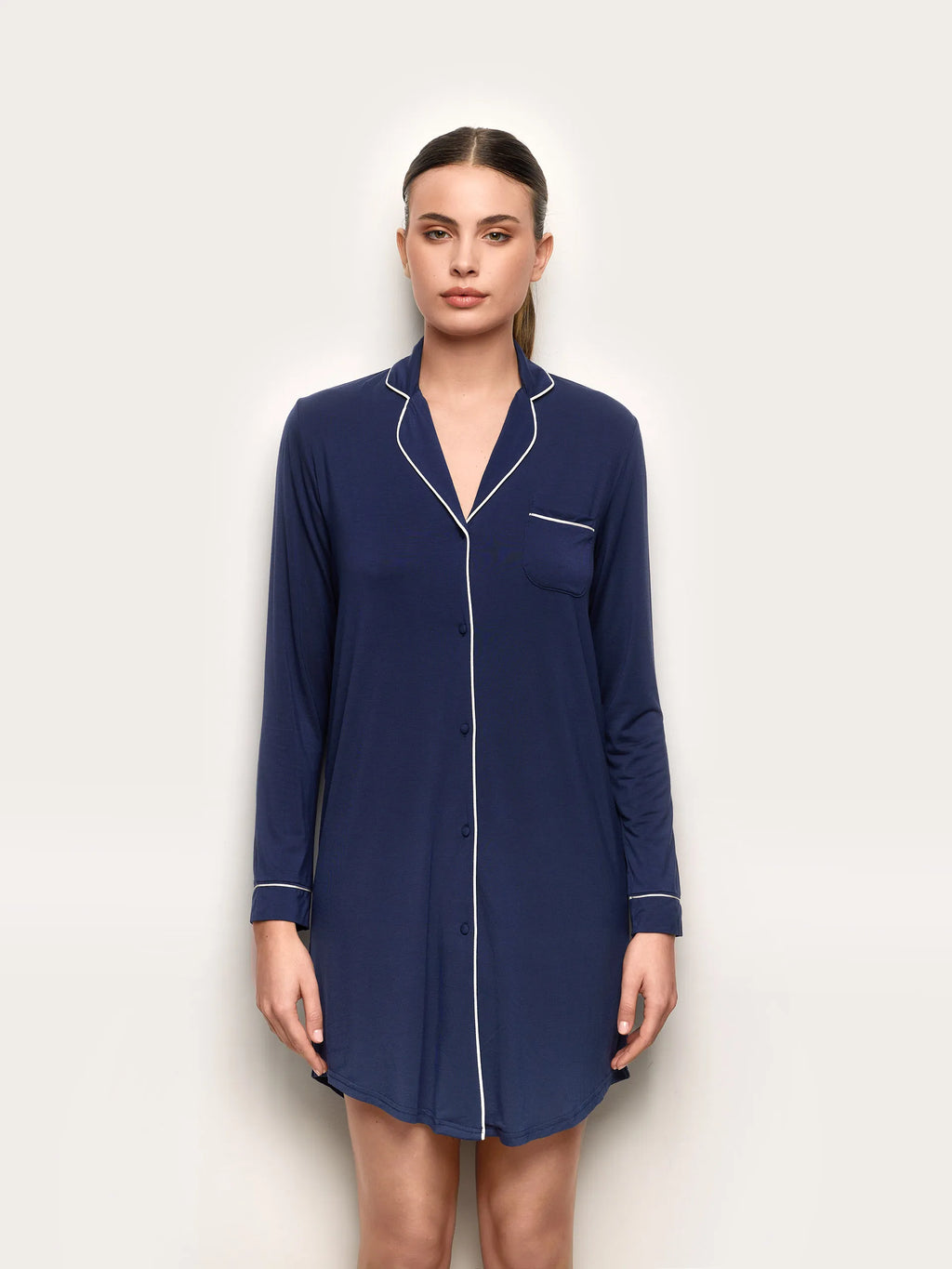 Yamamay Albania Long-sleeve nightshirt | PCCD191002_215_02.jpg