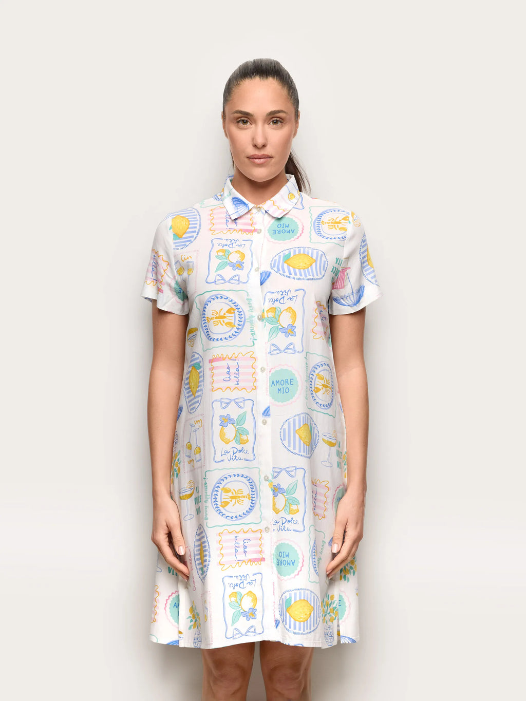 Yamamay Albania Short-sleeve nightshirt | PCCD191005_128_02.jpg