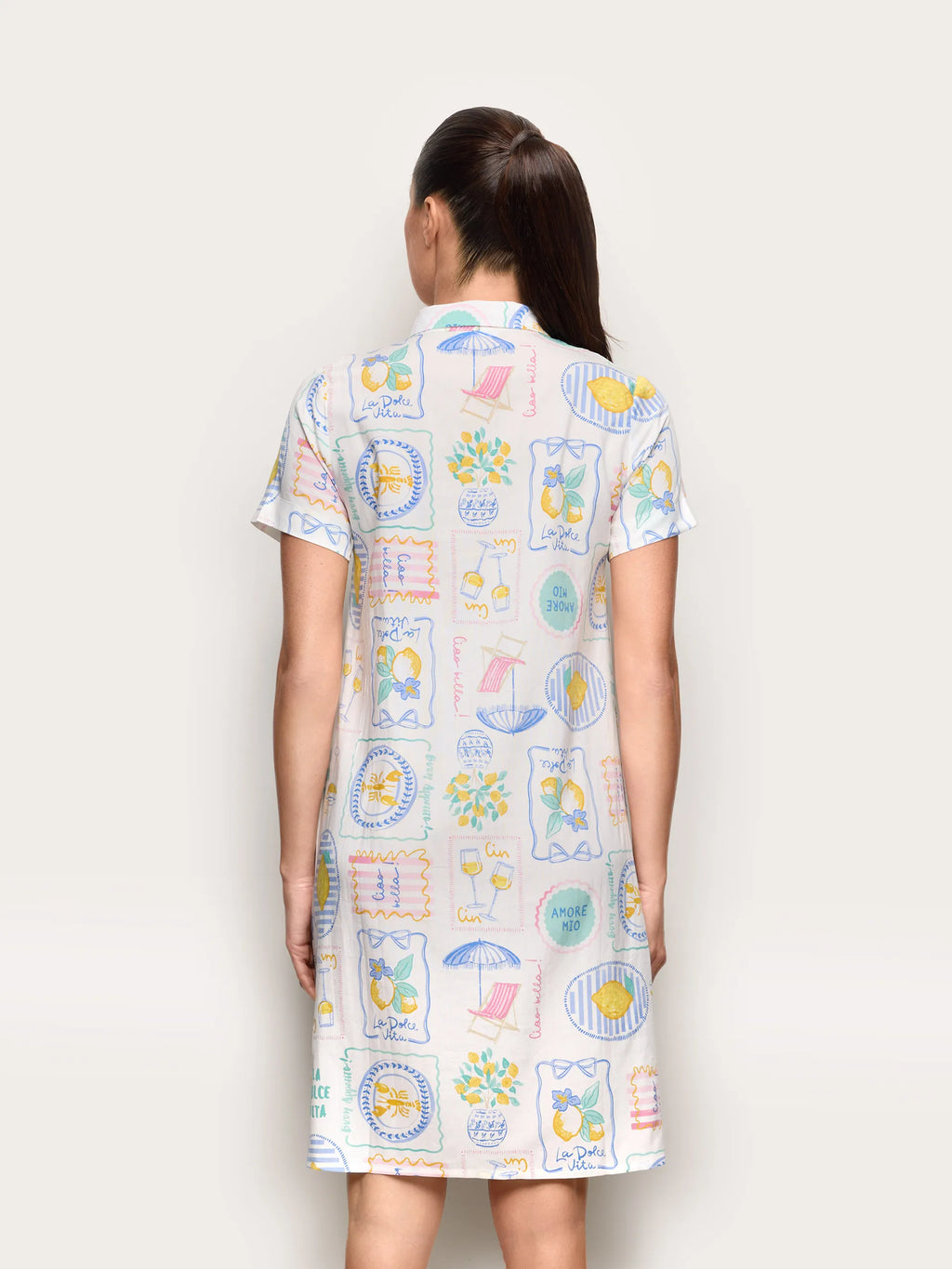 Yamamay Albania Short-sleeve nightshirt | PCCD191005_128_04.jpg