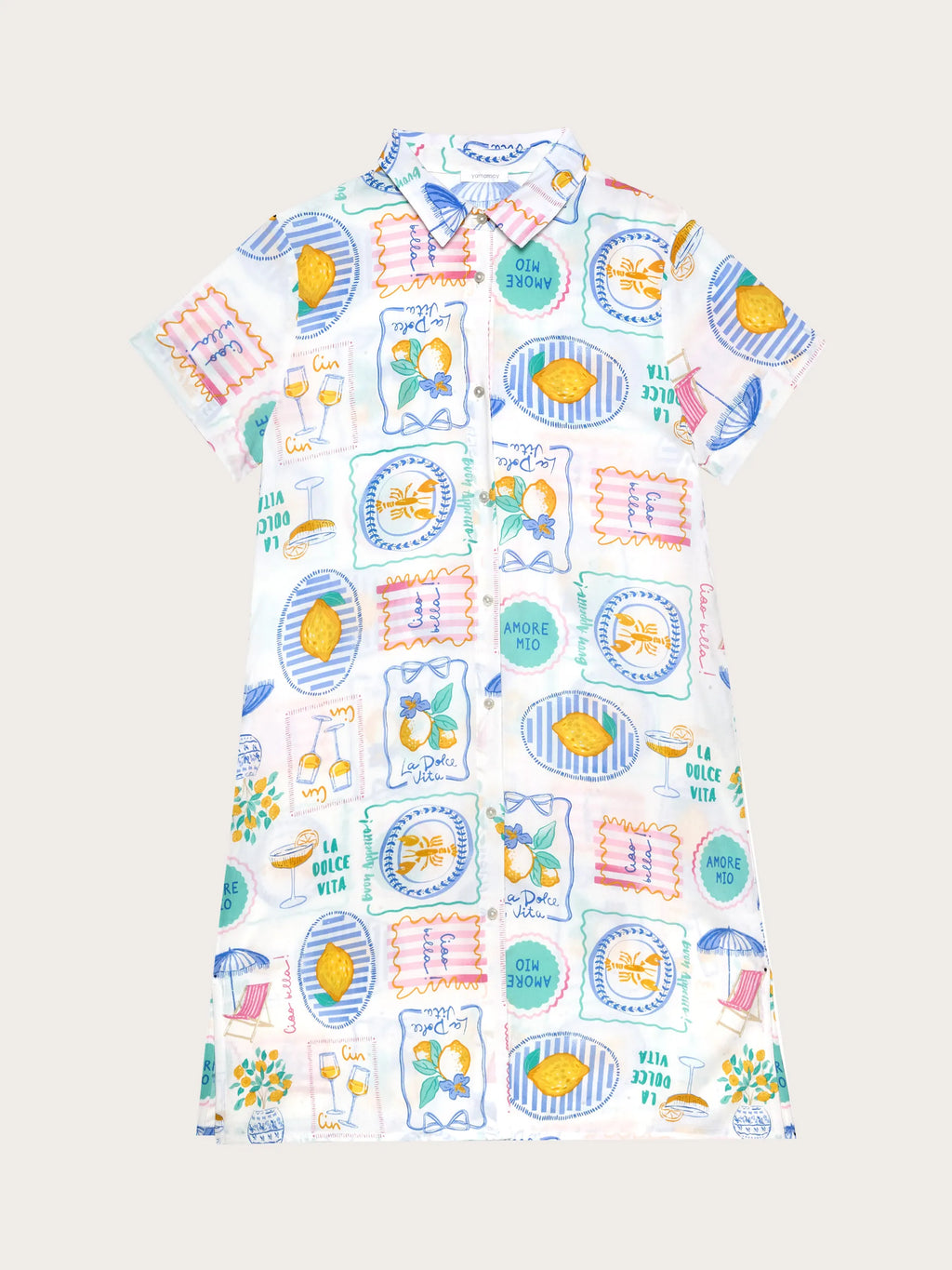 Yamamay Albania Short-sleeve nightshirt | PCCD191005_128_05.jpg