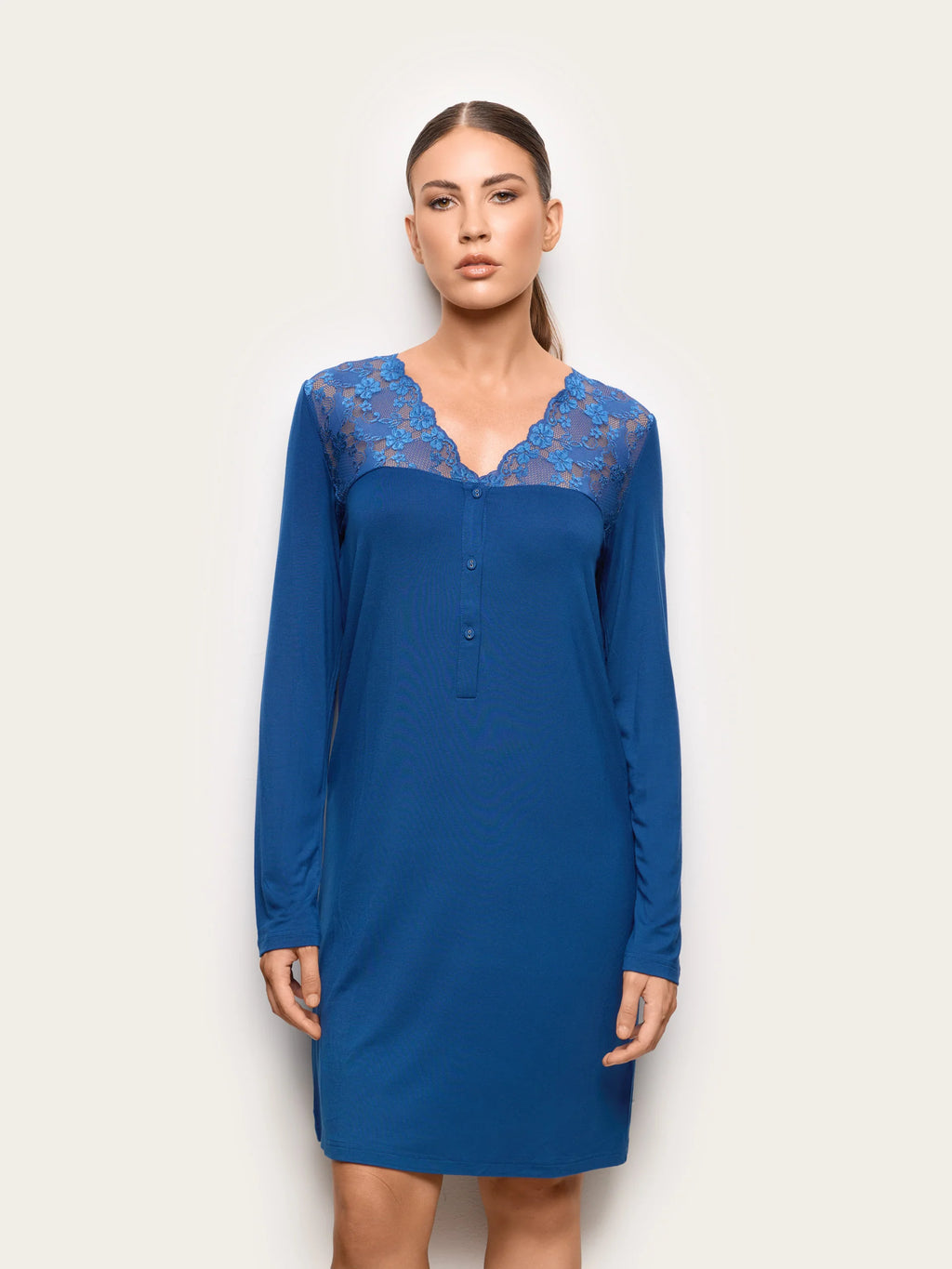 Yamamay Albania Long-sleeve nightshirt | PCCD193001215_02.jpg