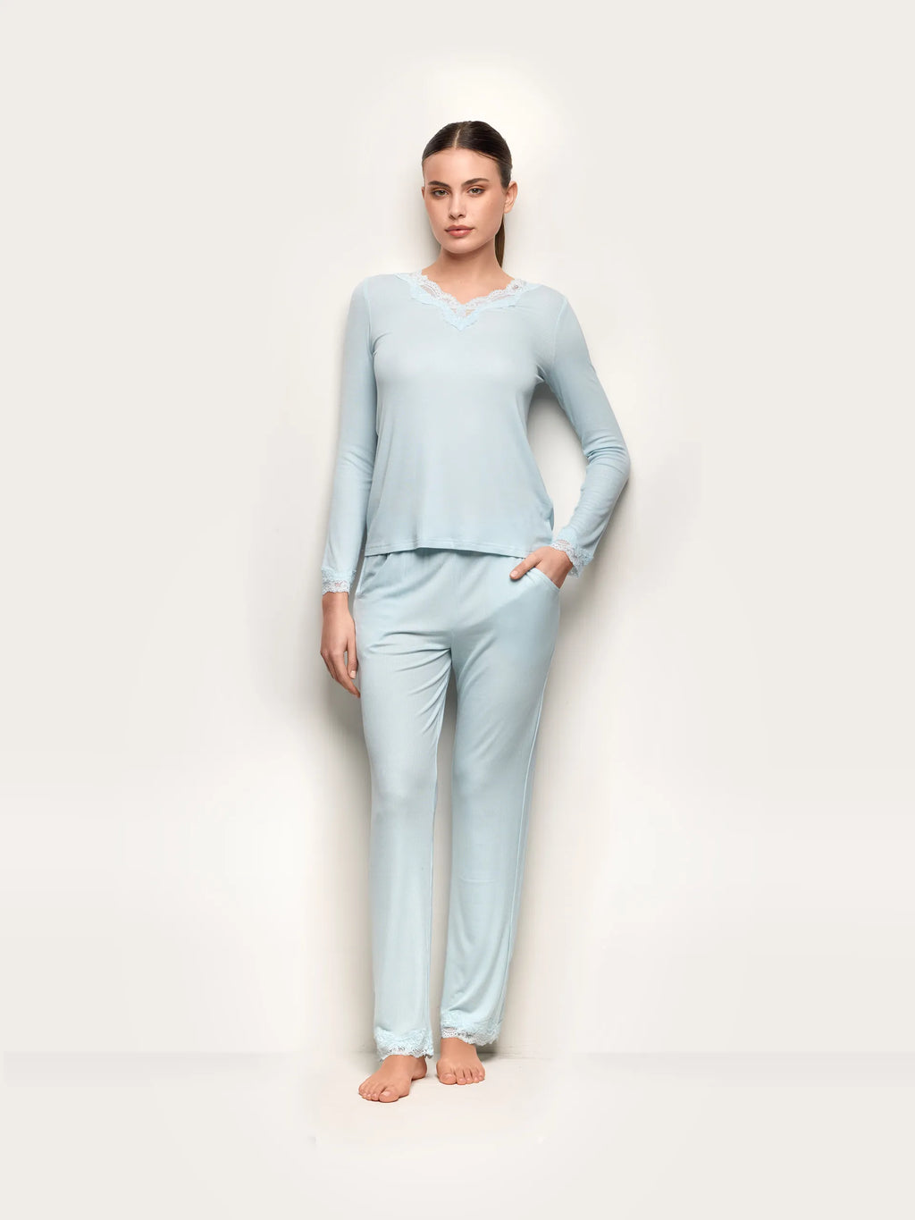 Yamamay Albania Full-long trousers | PPBD191005_013_01.jpg