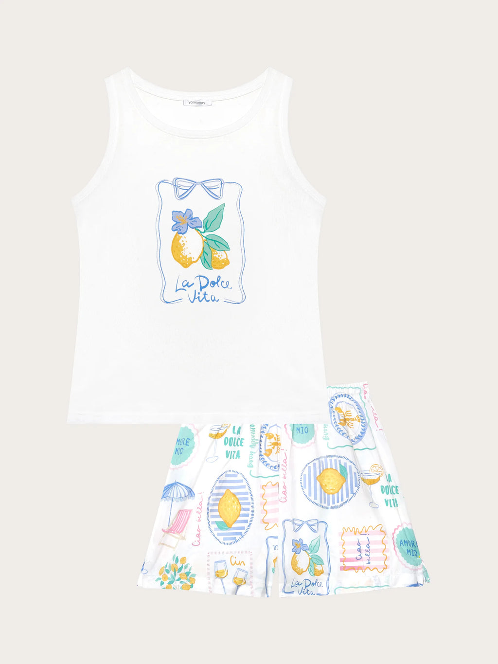 Yamamay Albania Cropped pyjamas | PPCD191003_128_05.jpg