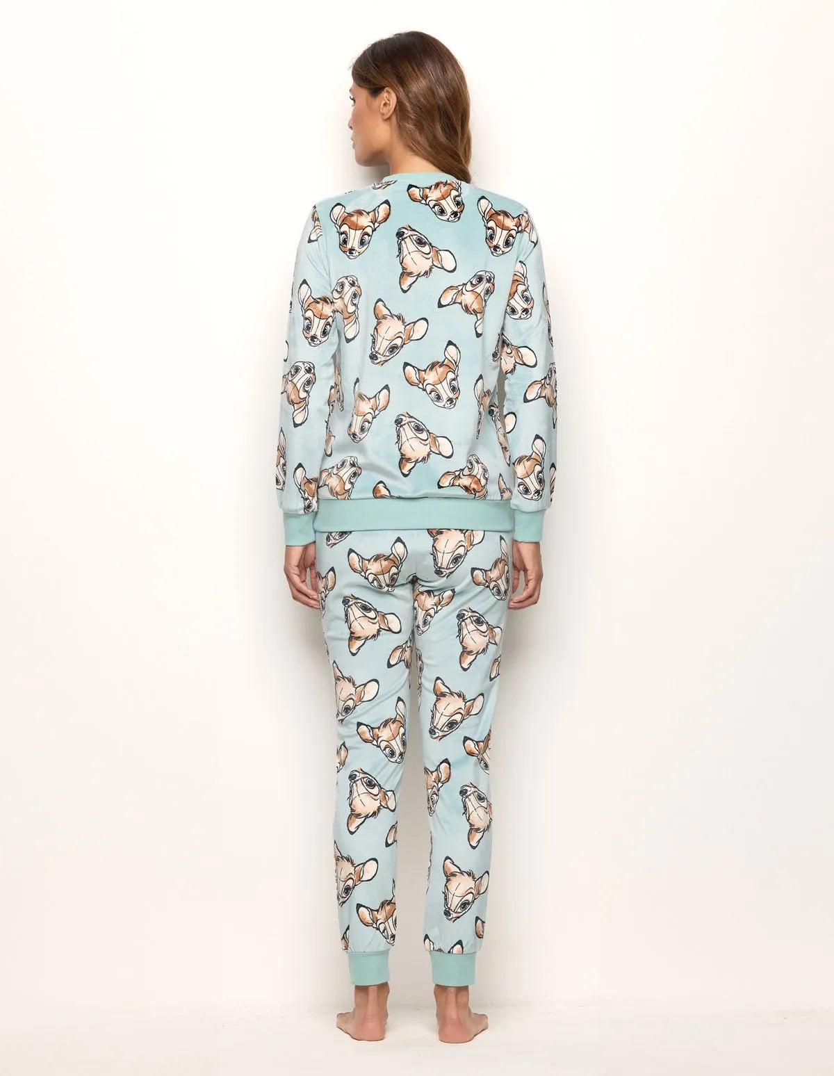 Pizhama të Gjata Disney® Bambi material Chenille – Yamamay | Orkida