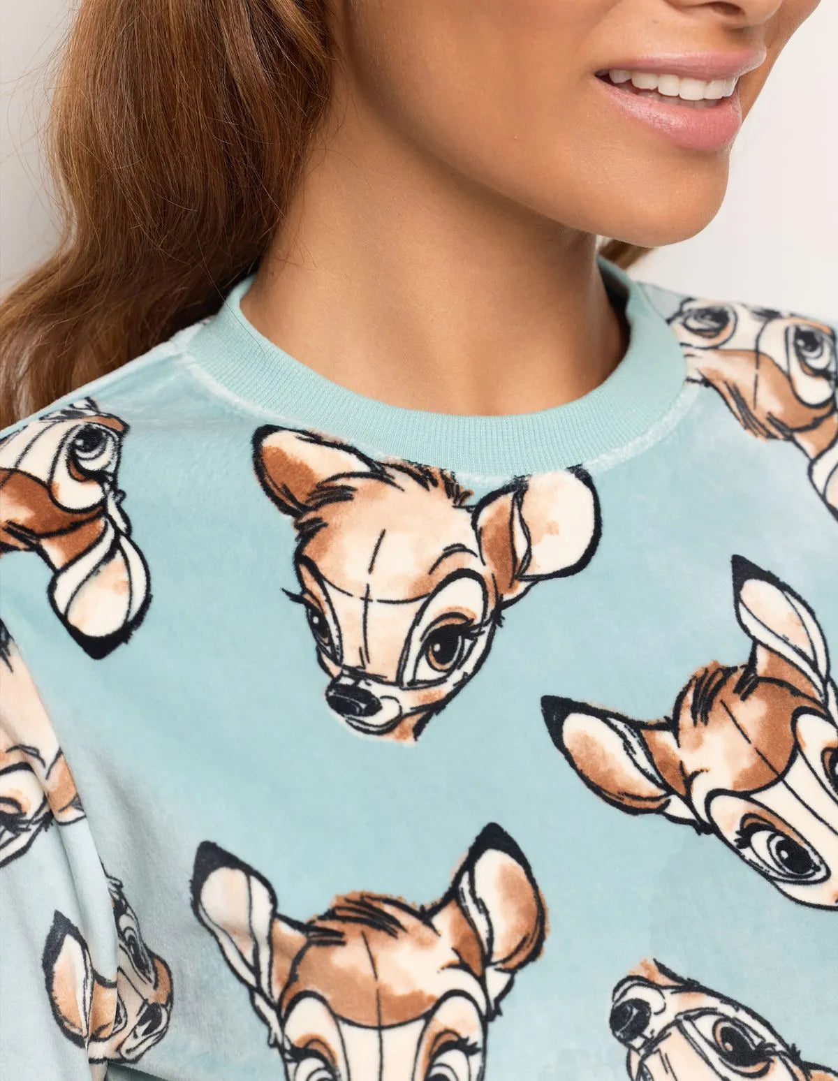 Pizhama të Gjata Disney® Bambi material Chenille – Yamamay | Orkida