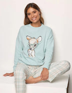 Pizhama për Femra Disney® Bambi – Pambuk & Flanelle | Yamamay