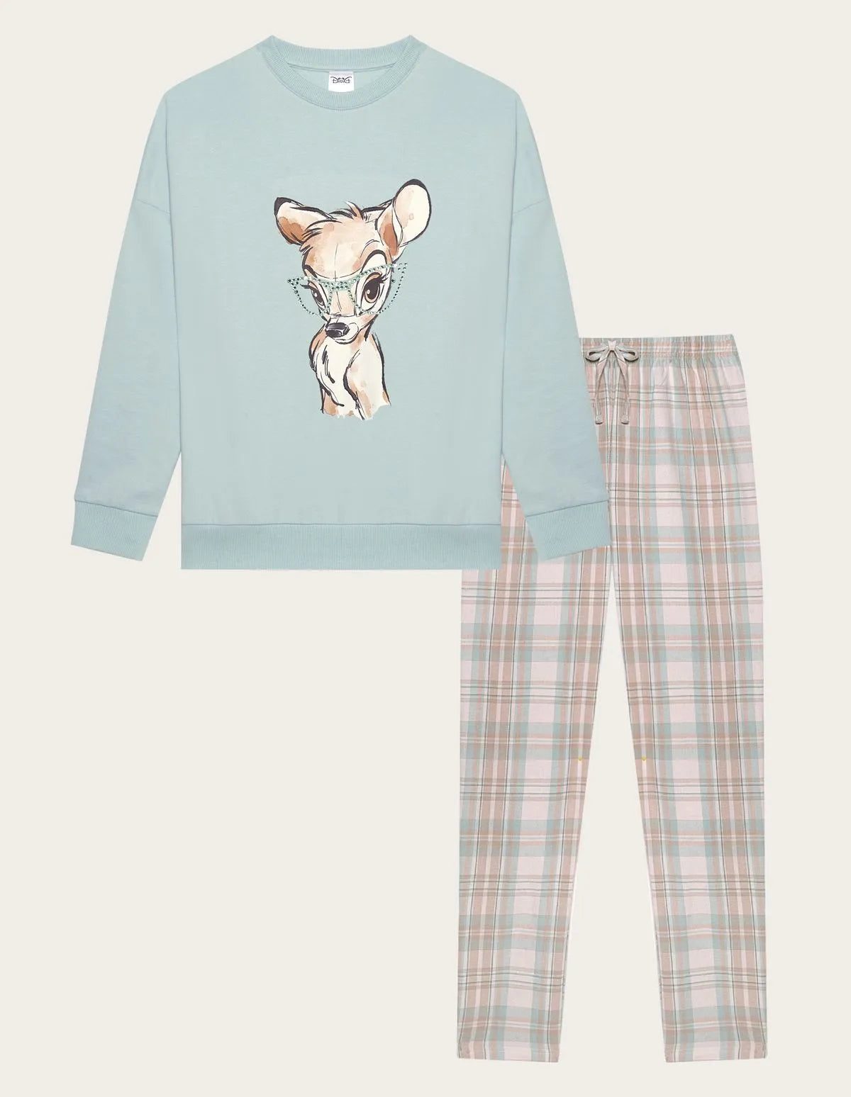 Pizhama për Femra Disney® Bambi – Pambuk & Flanelle | Yamamay