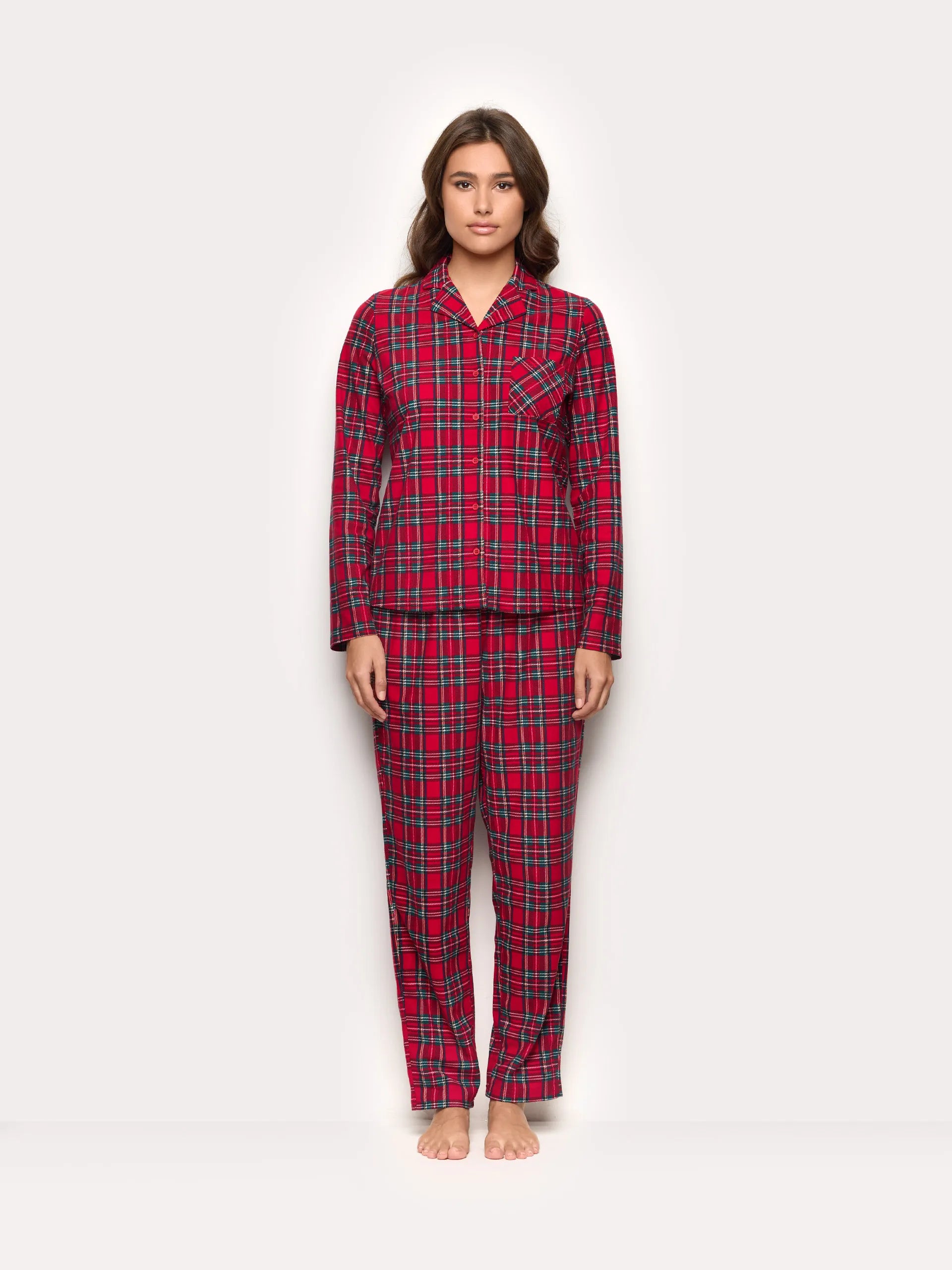 Yamamay Albania Long-Pyjamas with front opening | PPRD184001_128_02.jpg