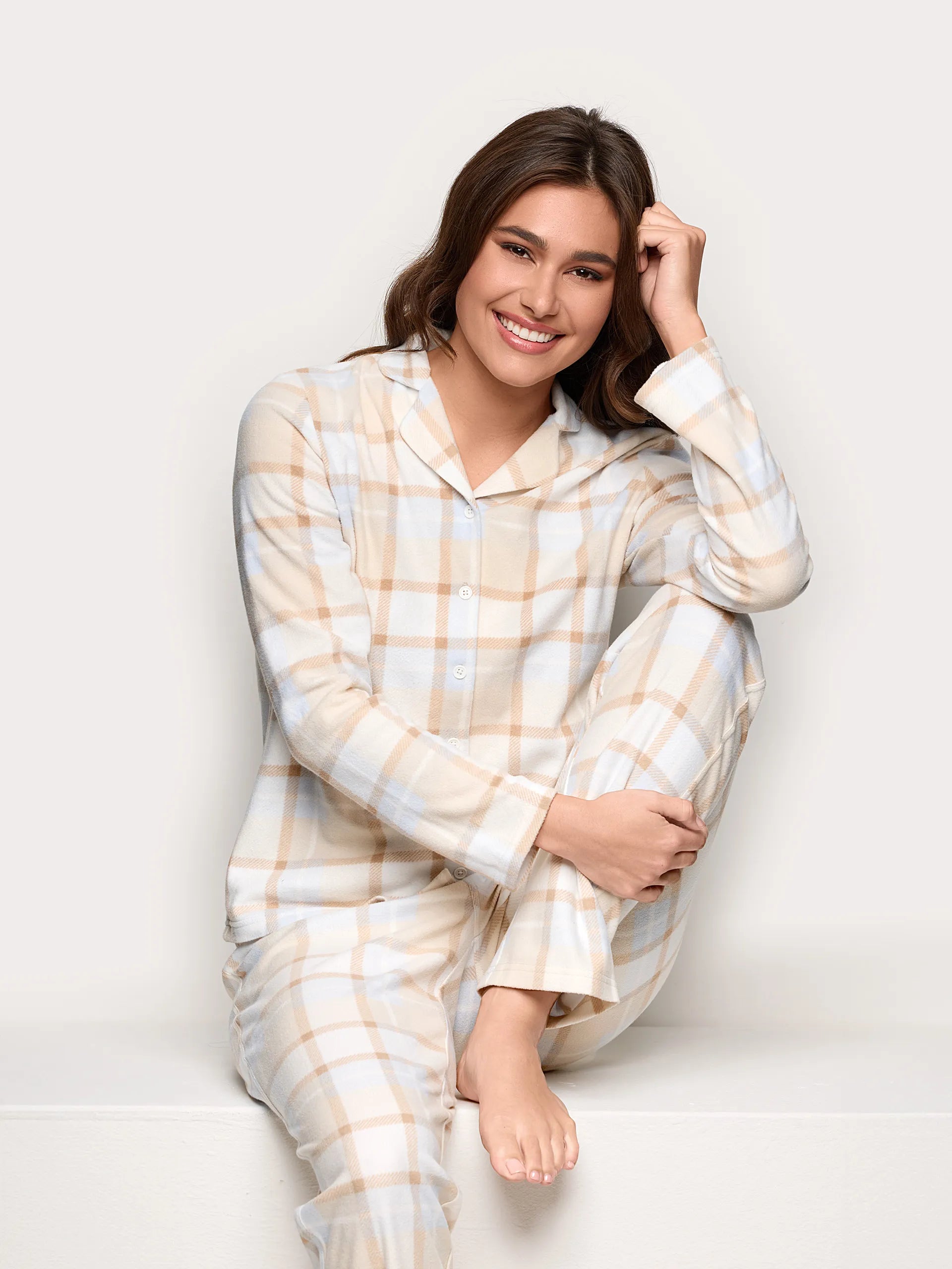 Yamamay Albania Long-Pyjamas with front opening | PPRD184004_128_01.jpg