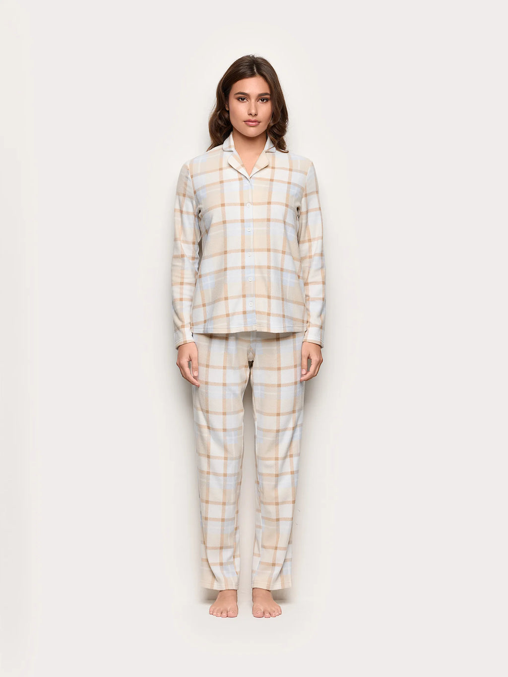 Yamamay Albania Long-Pyjamas with front opening | PPRD184004_128_02.jpg