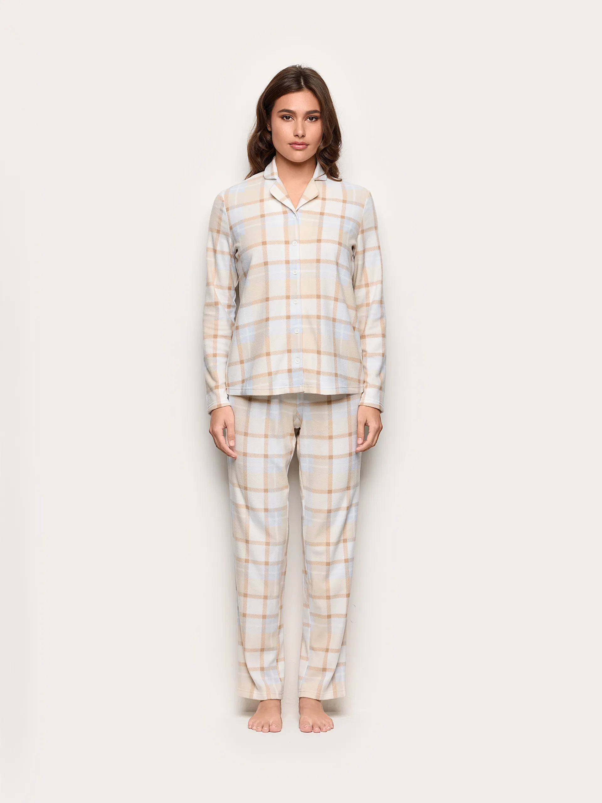 Yamamay Albania Long-Pyjamas with front opening | PPRD184004_128_02.jpg