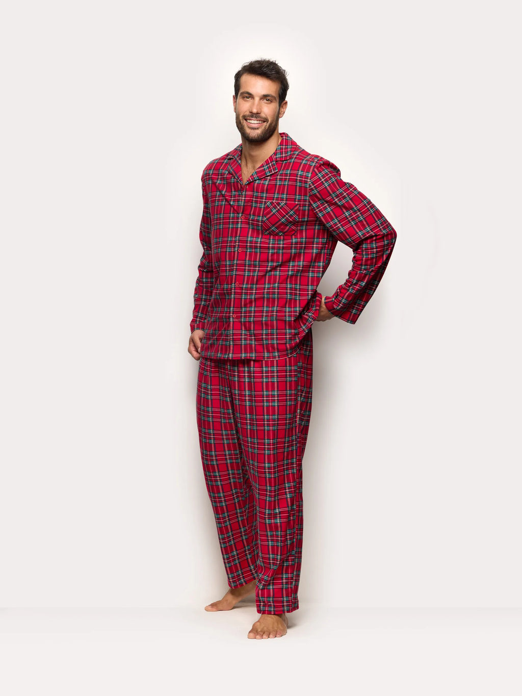 Yamamay Albania Long-Pyjamas with front opening | PPRU184002_128_01.jpg