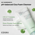 COSRX - Pure Fit Cica Creamy Foam Cleanser (pastrues fytyre)