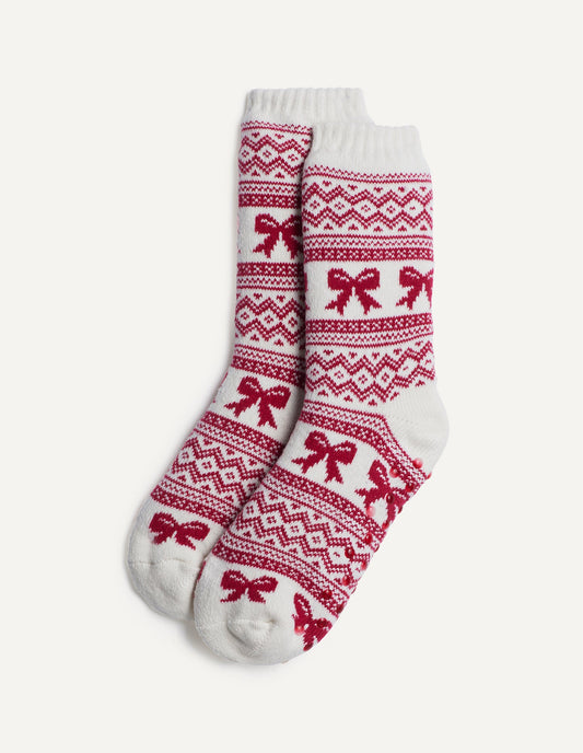 Bow Lover - Woman Anti skid socks