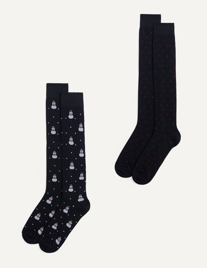 Hello Xmas - Man Multipack long socks