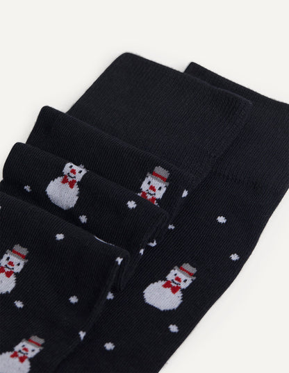 Hello Xmas - Man Multipack long socks