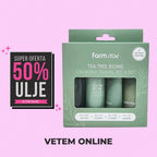 Farmstay - Tea Tree Biome Calming Travel Kit 4 (Toner, Emulsion, Low pH Cleanser, Cream)