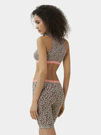 Elettra Lamborghini - Pantallona të shkurtra stili Biker