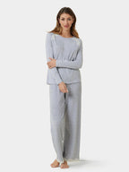 Rib /Lace - Bluzë me mëngë të gjata