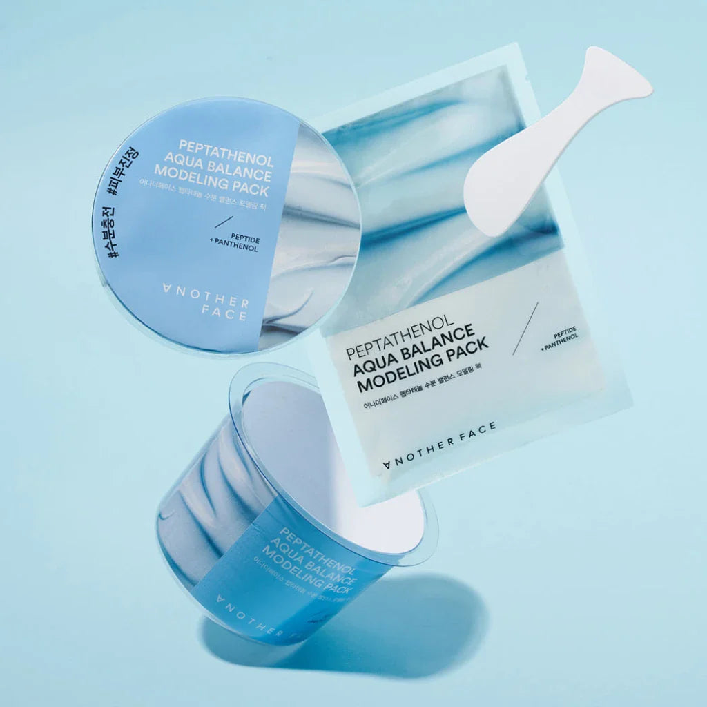 Another Face Peptathenol Aqua Balance Modeling Pack – maskë modeluese hidratuese për rigjenerim dhe freski të lëkurës nga Bassko.