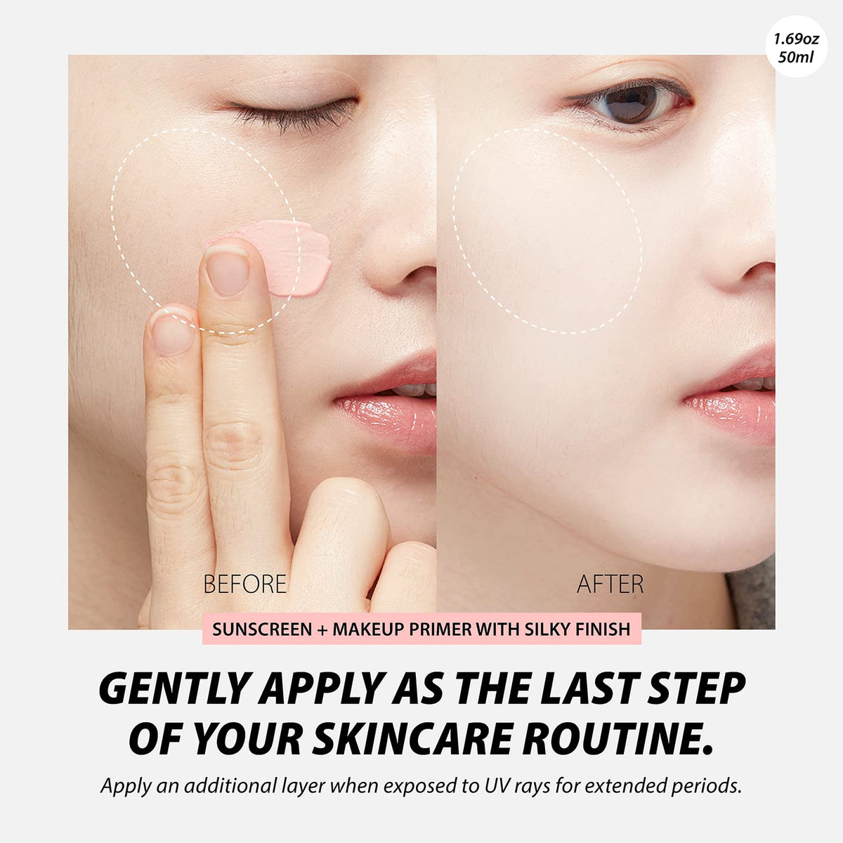 A'Pieu Pure Block Tone Up Sun Base EX SPF50+/PA+++ 50ml