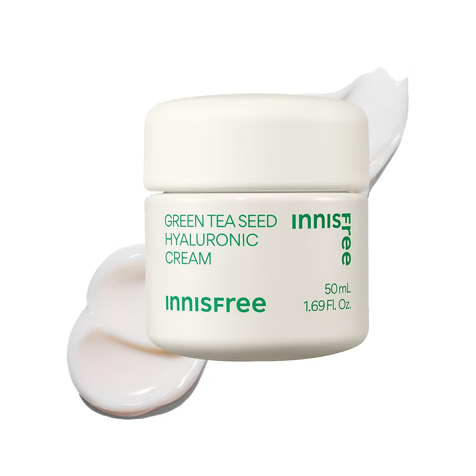 Innisfree Green Tea Seed Hyaluronic Cream nga BASSKO për ushqim dhe hidratim intensiv të lëkurës