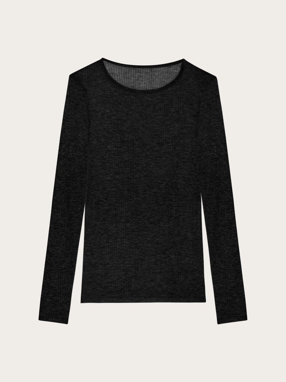 Light Cashmere Rib - Long-sleeve T-shirt