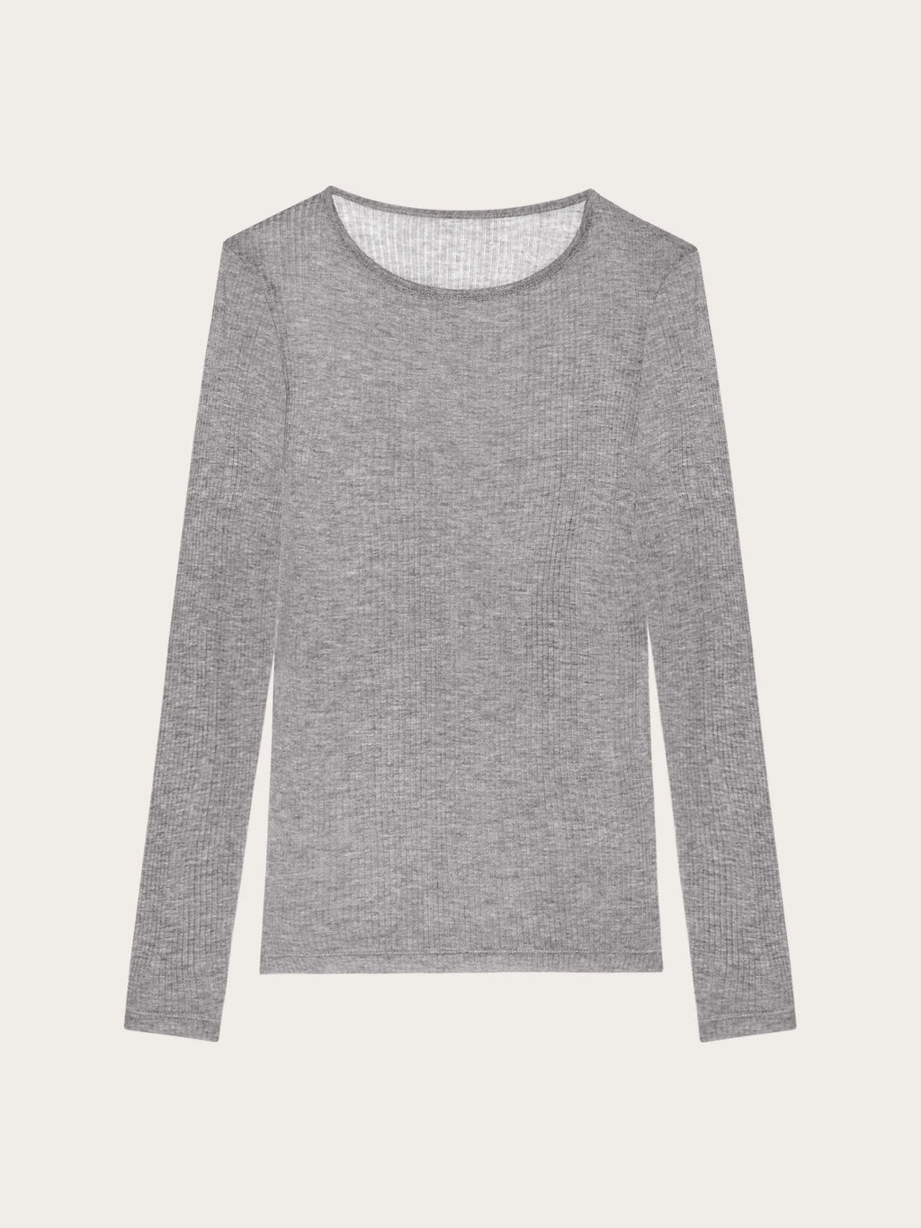 Light Cashmere Rib - Long-sleeve T-shirt