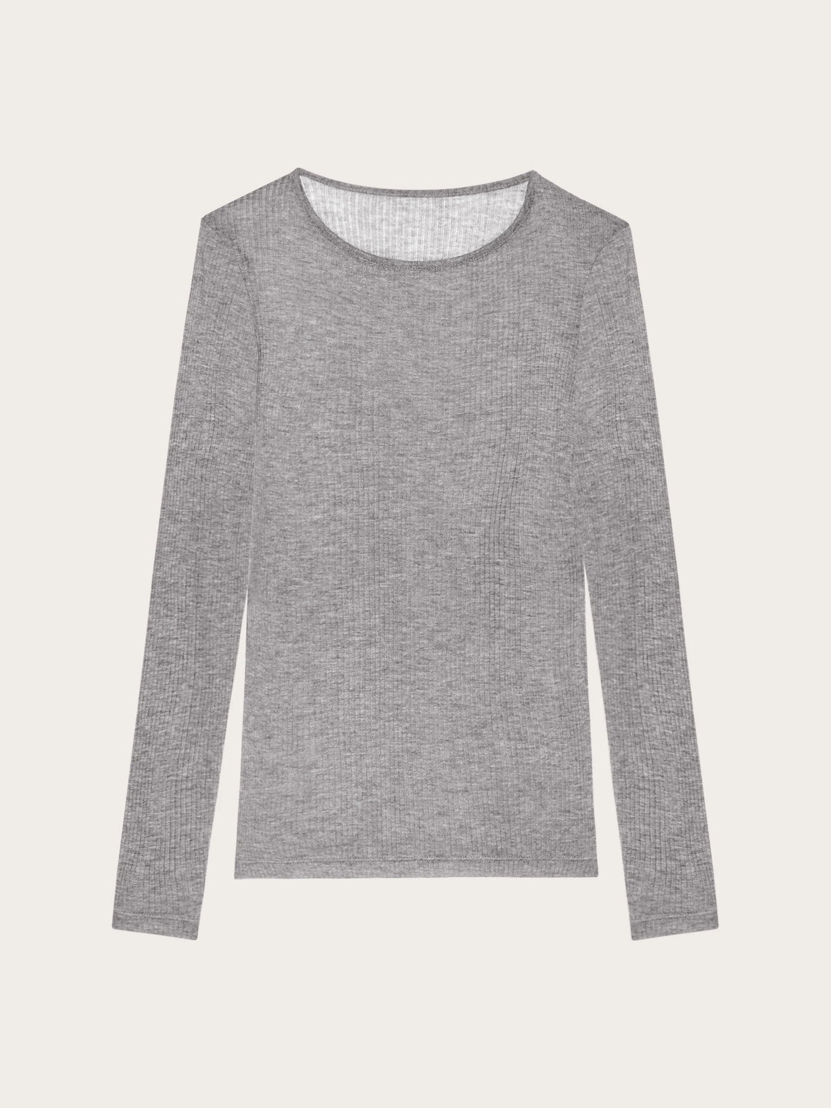 Light Cashmere Rib - Long-sleeve T-shirt
