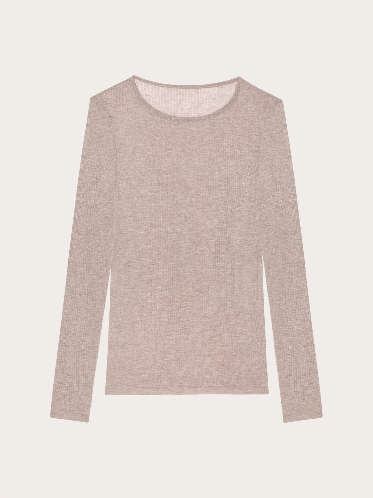 Light Cashmere Rib - Long-sleeve T-shirt