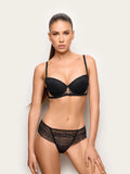 Executive Lace - Padded balcony bra in differen