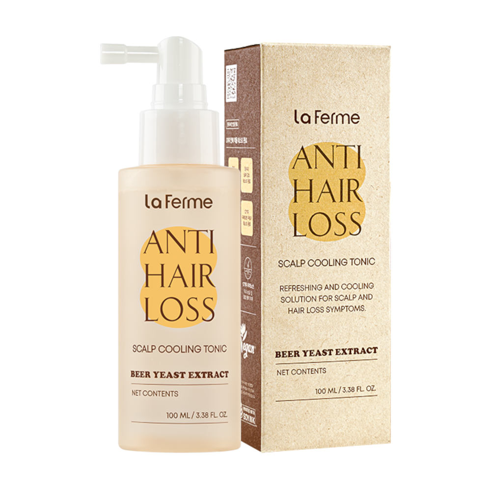 LaFerme Anti Hair Loss Scalp Cooling Tonic 100ml – tonik ftohës kundër rënies së flokëve për skalp të shëndetshëm nga Bassko.
