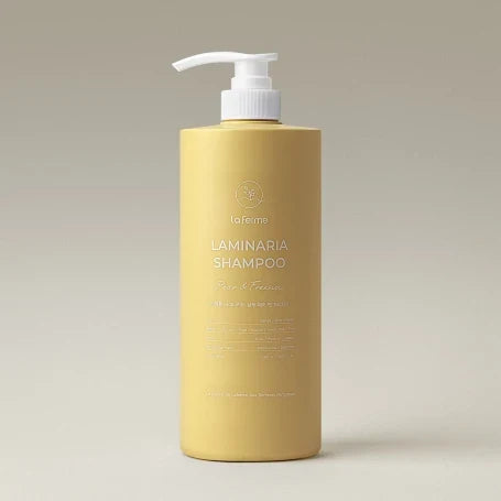 LaFerme Laminaria Shampoo 1000ml (Pear & Freesia, White Musk, Pine & Eucalyptus) – shampo rigjeneruese me aroma natyrale për flokë të fortë dhe të shëndetshëm nga Bassko.