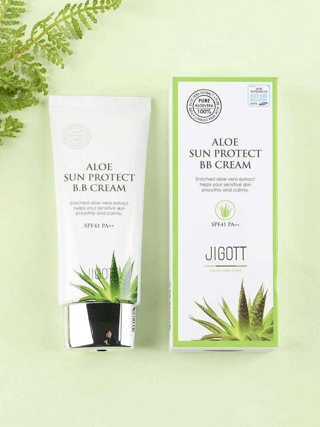 Jigott Aloe Sun Protect BB Cream SPF41 PA++ 50ml