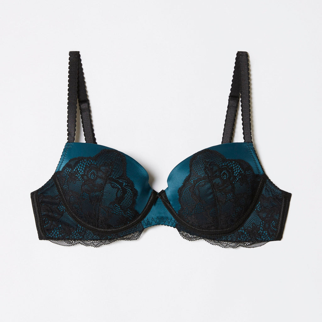 Padded balcony bra in different cup size - Deepness