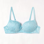 Padded balcony bra in different cup size - Primula color