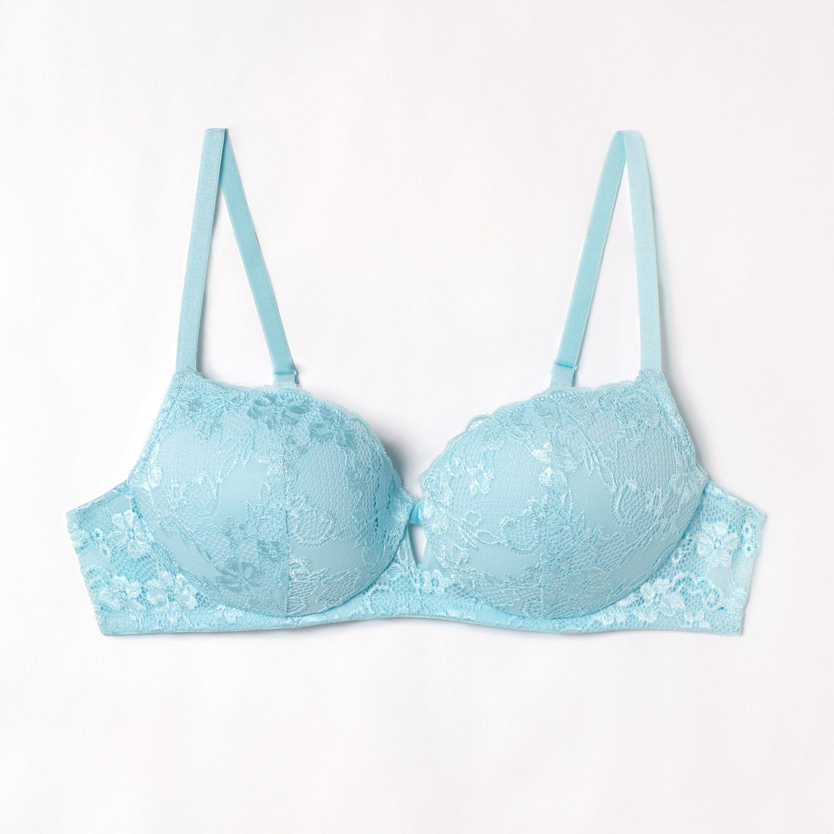 Padded balcony bra in different cup size - Primula color