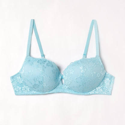 Padded balcony bra in different cup size - Primula color