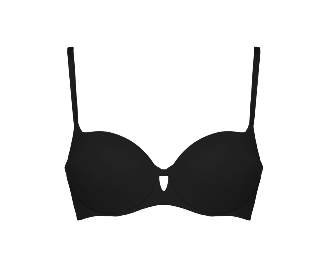 Padded balcony bra in different cup size - JUSTIN REC