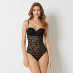 Body PRIMULA me dantellë dhe kupa të mbushura ngjyre e zeze  – Yamamay Albania