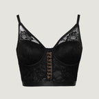 Padded bustier bra - Floral
