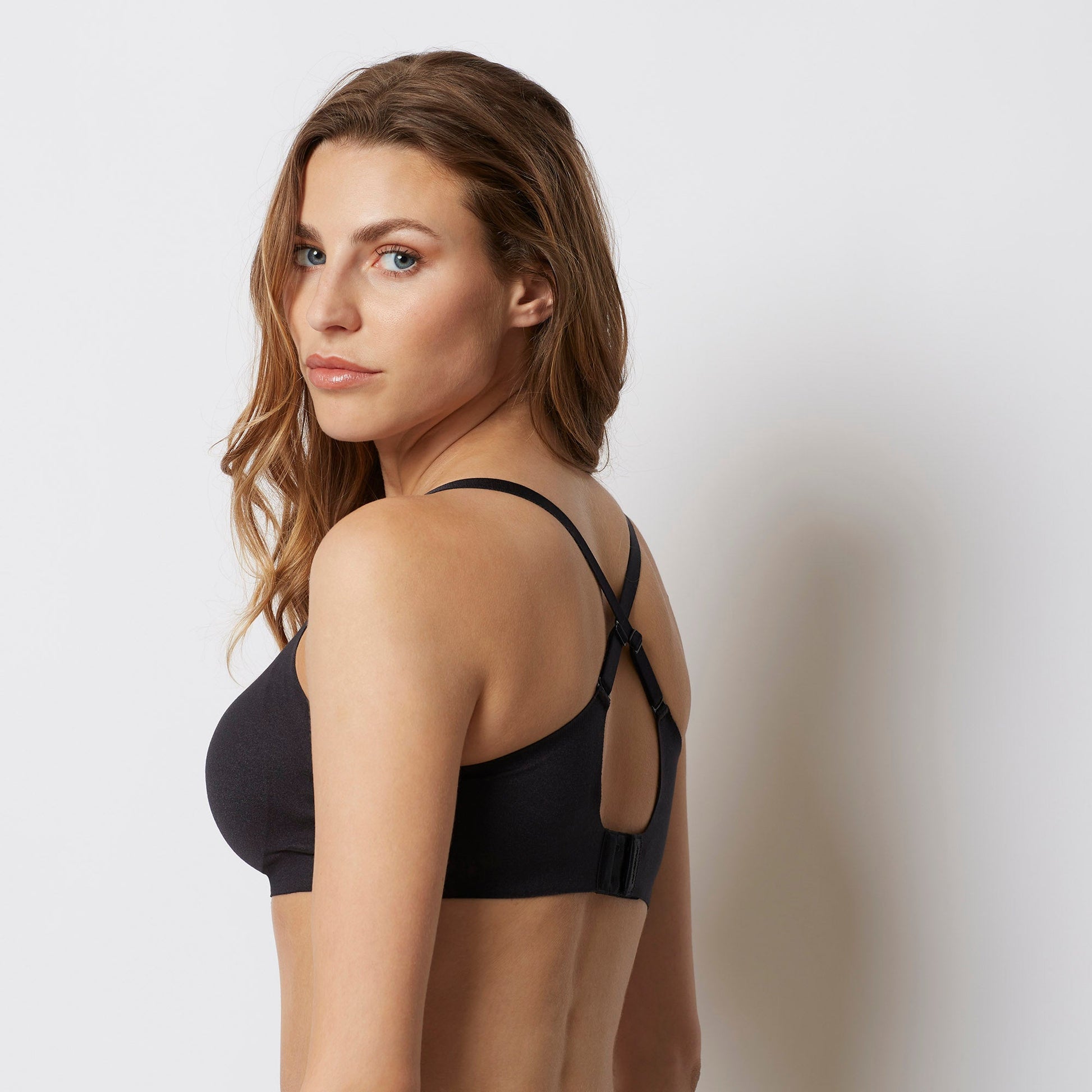 Bralette bra w/removable cup inserts - PRINCIPESSA