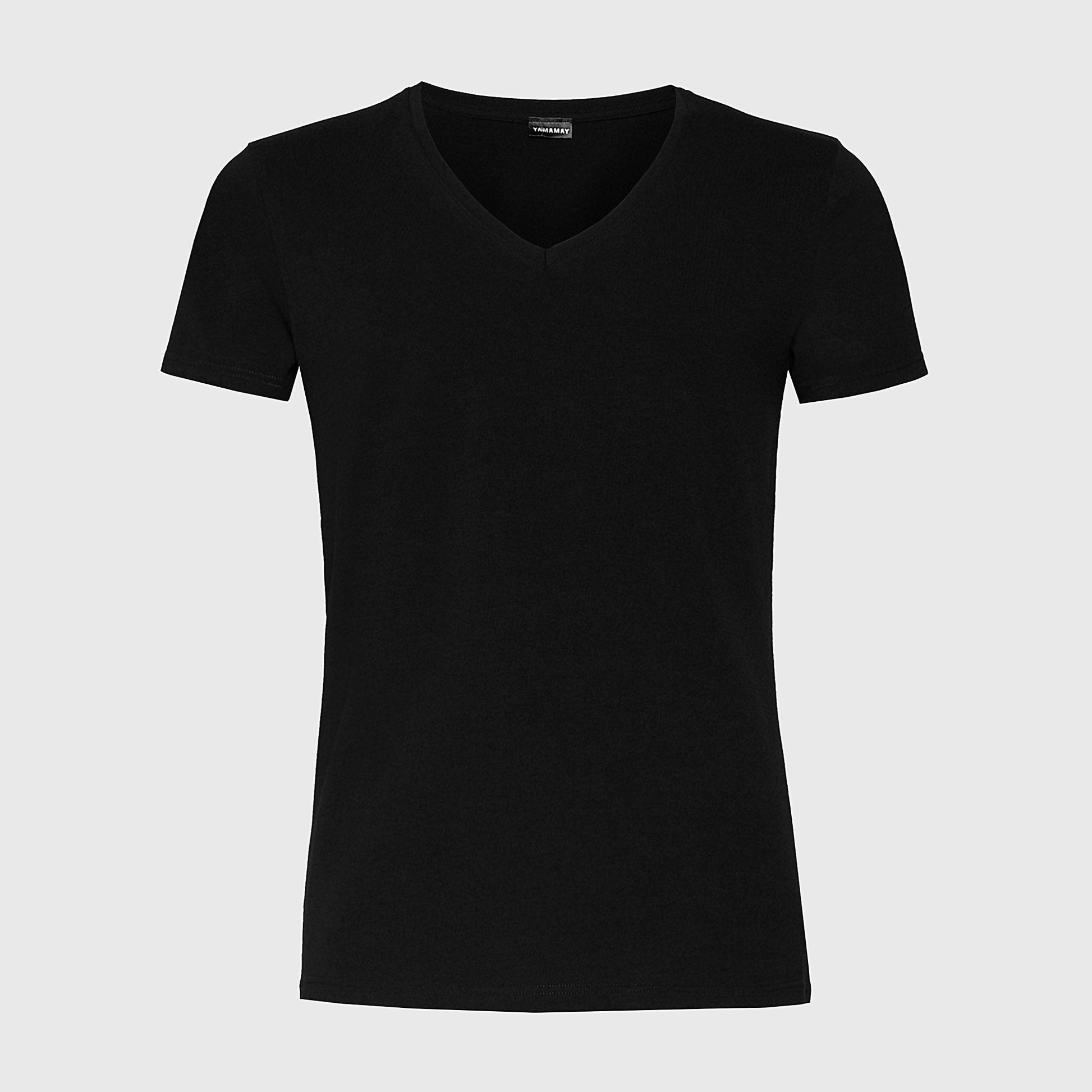 M/C shirt V neckline