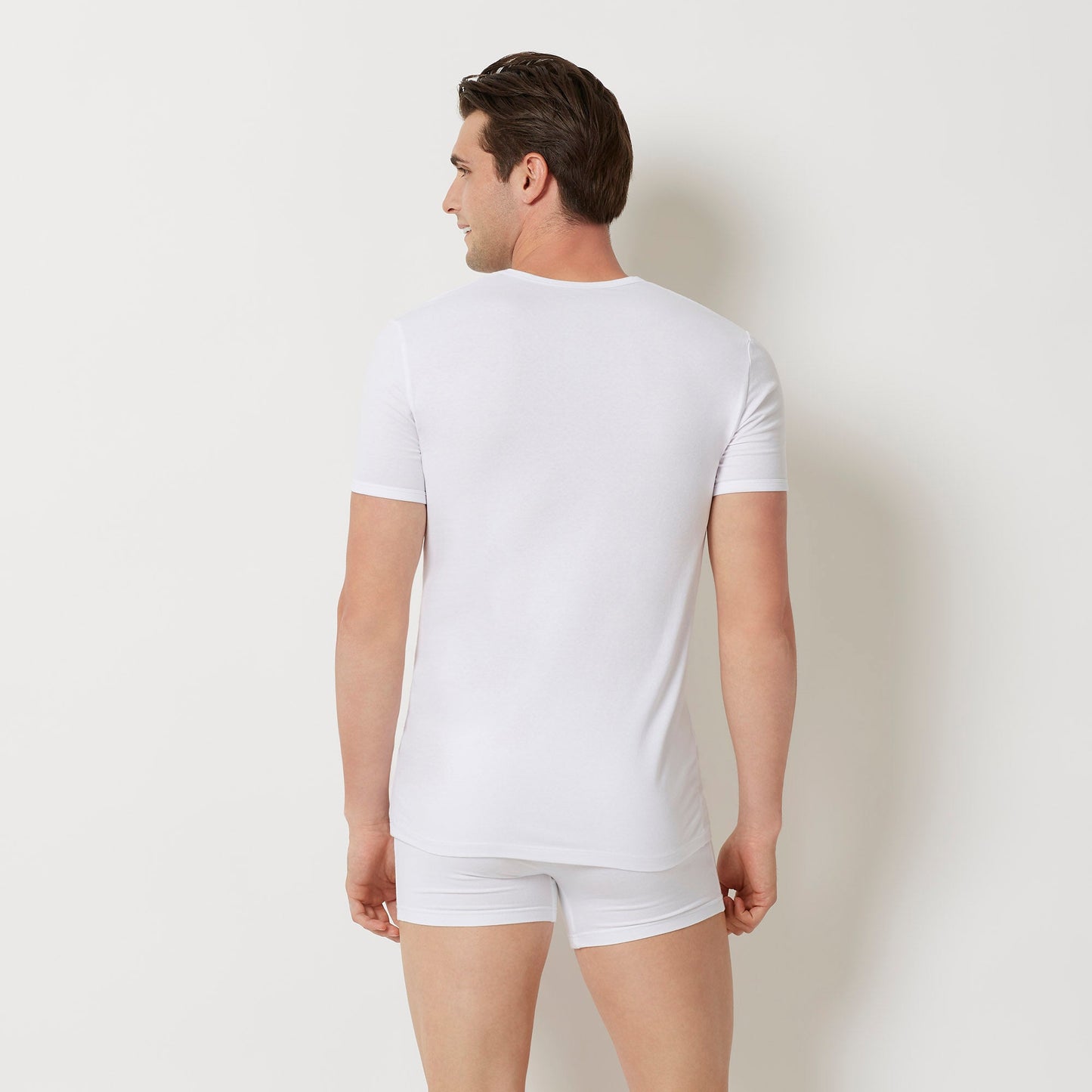 T-Shirt short sleeve V-neck - SIMPLY BCI